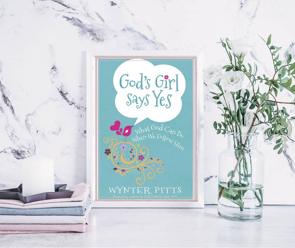 If you're looking for a great tween girl devotional to introduce your young daughter to a deeper walk with Jesus, God's Girl Says Yes by Wynter Pitts  is a great choice. This devotional book for young girls will help your daughter grow in the fruit of the Spirit.