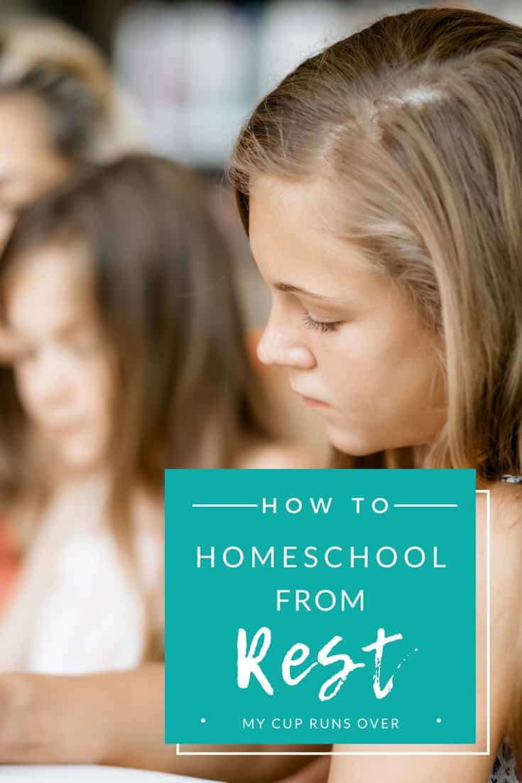 Teaching from Rest: A Homeschooler's Guide to Unshakeable Peace by Sarah Mackenzie has changed the way I approach my homeschool. It is an excellent resource for homeschooling parents who seek to increase rest and peace in their homeschools.  