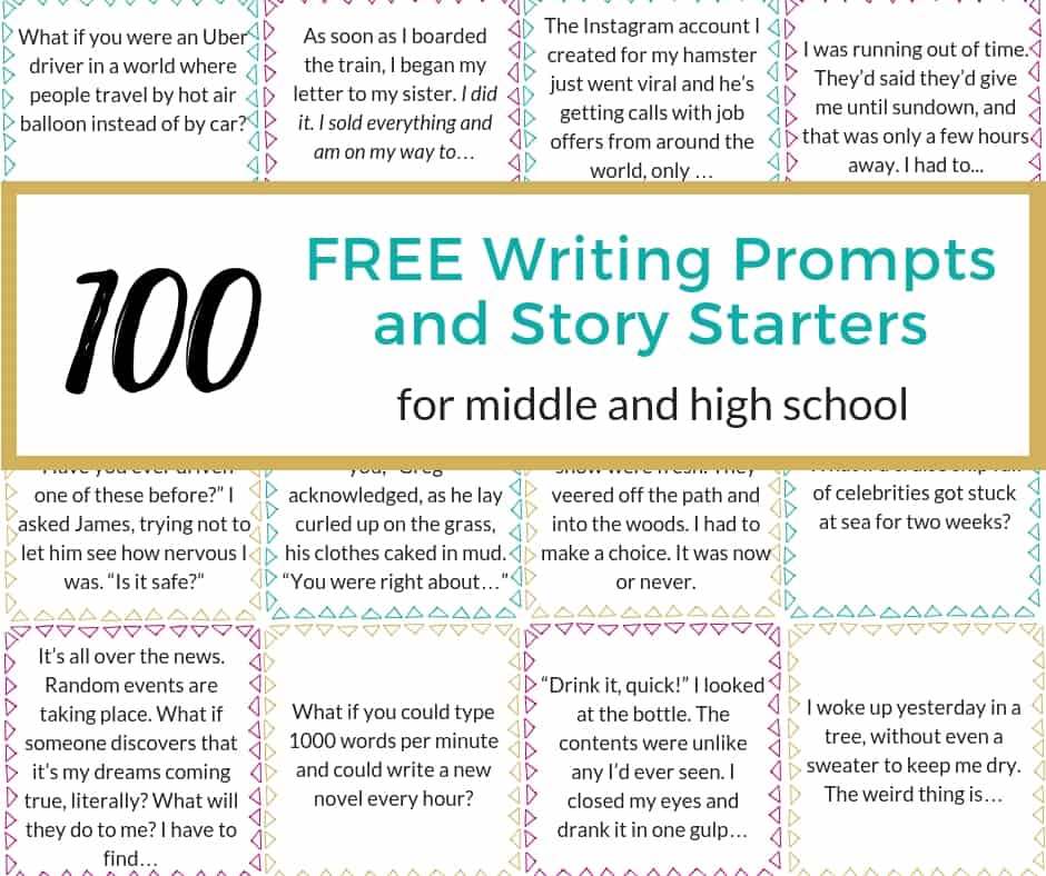 writing starters