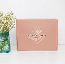 Wallflower box for introverts - christmas gifts for moms