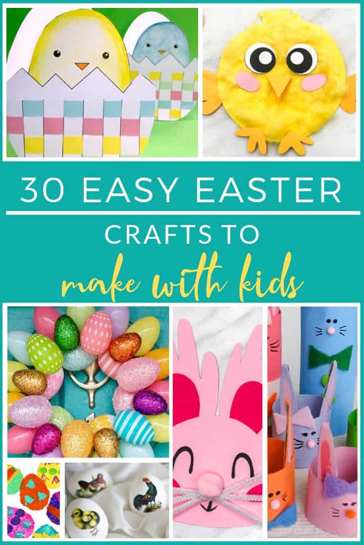 30 easy easter crafts to make with kids