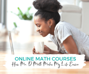 Online math courses from Mr D