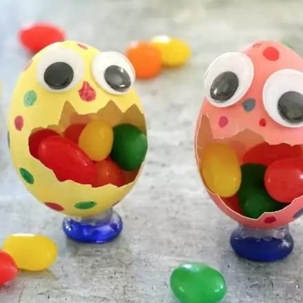 Friendly Easter Egg Monsters