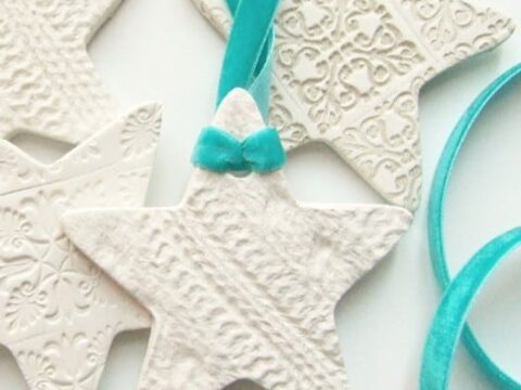 Embossed Star Decorations