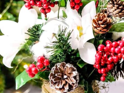 Farmhouse Floral Tin Can Craft