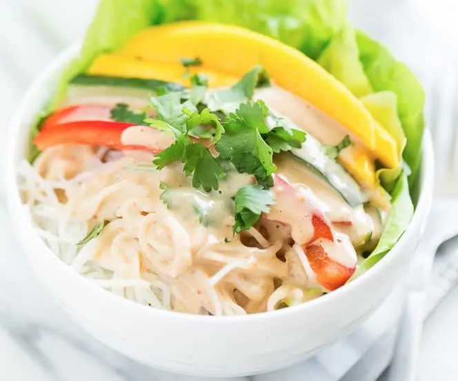 Cleansing recipes - vietnamese summer roll bowls