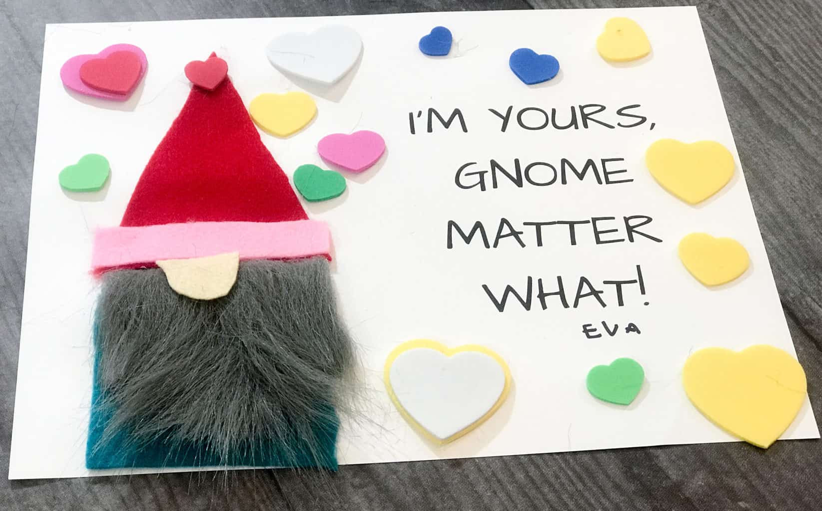 Valentine's Day Gnome Craft 