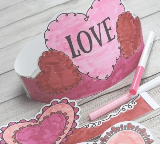 Valentine's Day Headbands and Crowns