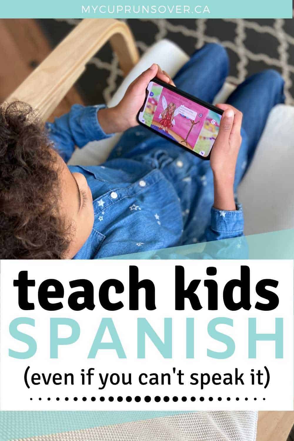 Teach Kids Spanish with the FabuLingua Spanish Learning App