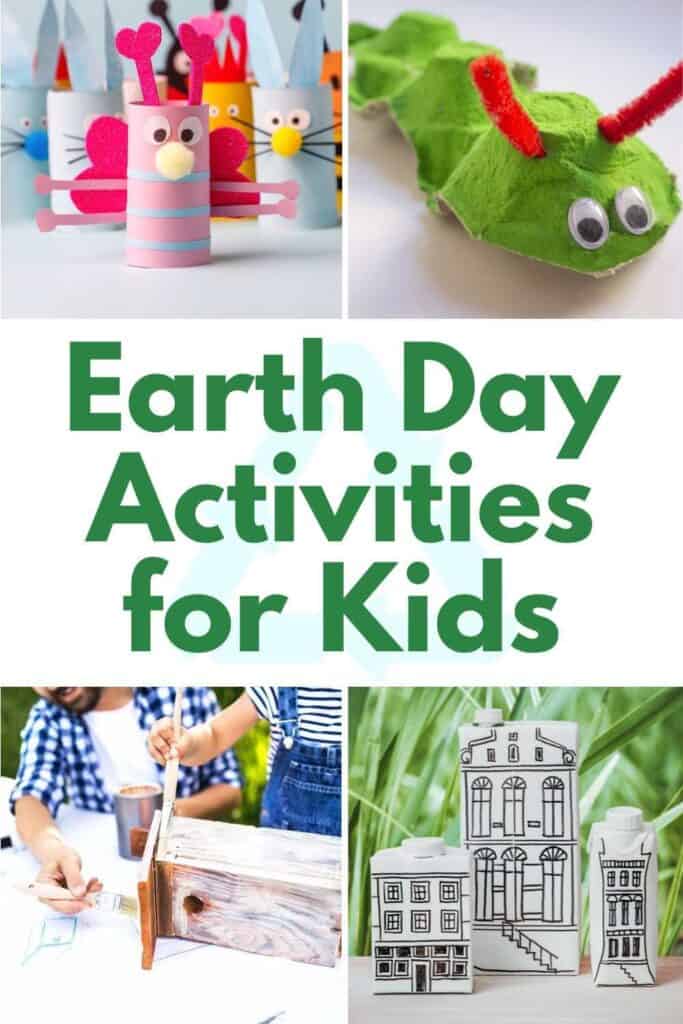 Earth Day Activities for Kids - collage image