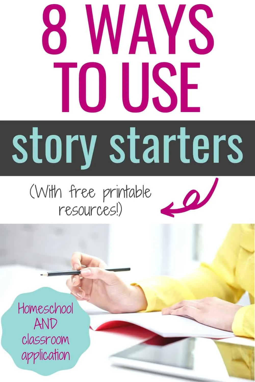 Writing starters store