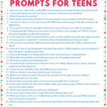 29 Creative Journal Prompts for Teens: Fun Prompts to Get Teens Writing