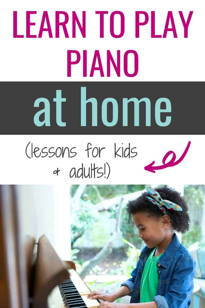 Learn the piano at home