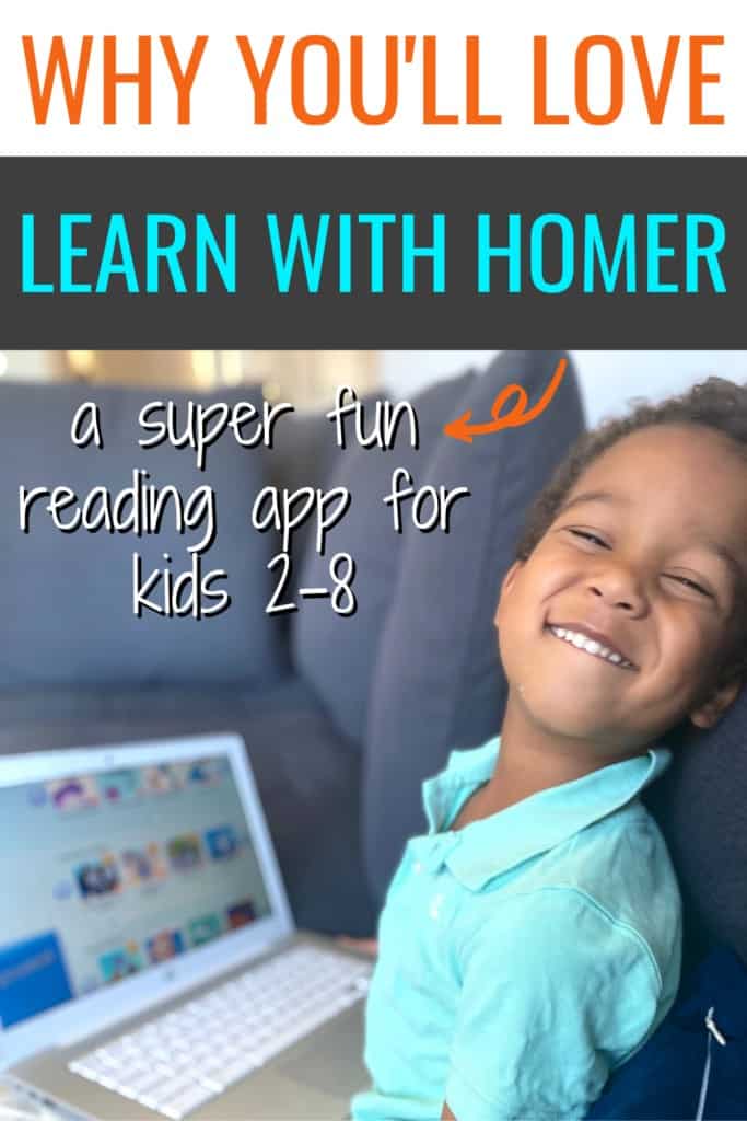 Wh You'll Love Learn with HOMER, a super fun reading app for kids 2-8