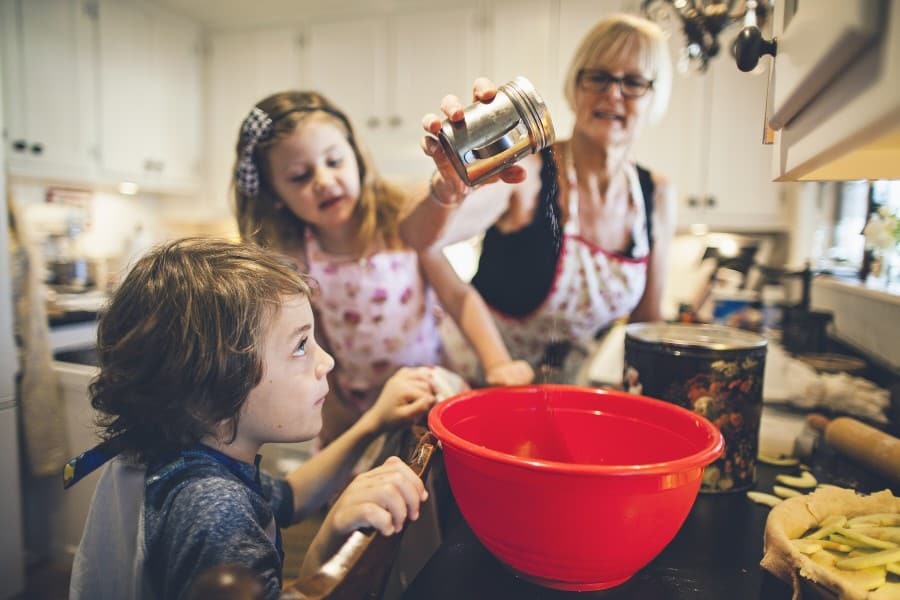 Baking is a free activity and one of the best ways to save money on a tight budget