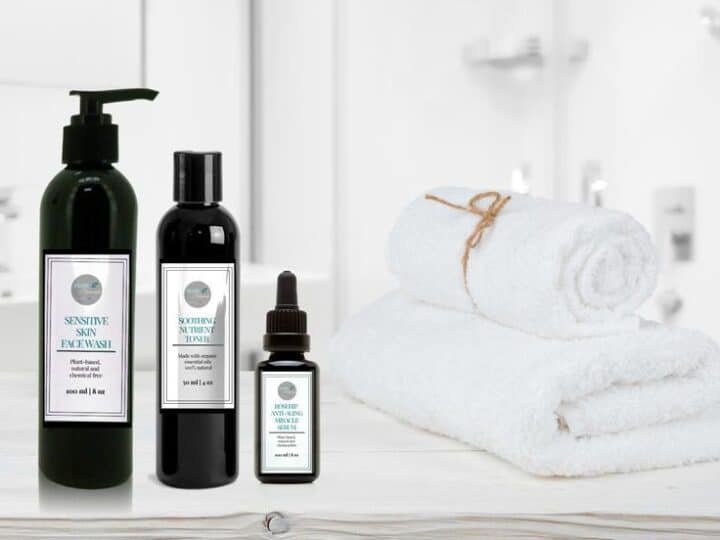 3-step natural skincare system