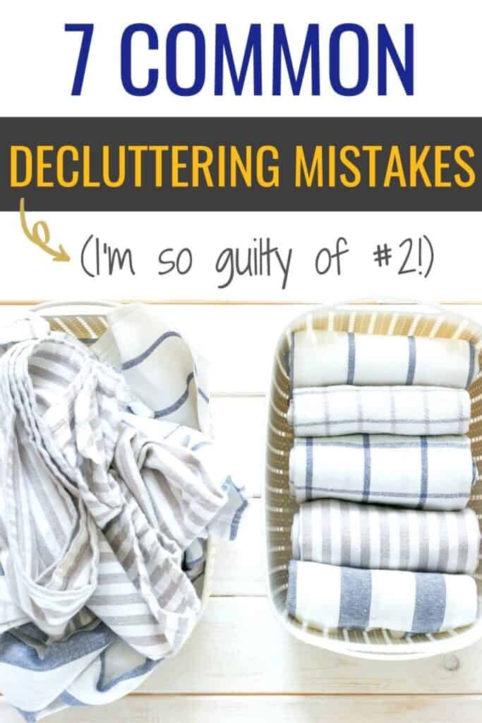 7 decluttering tips