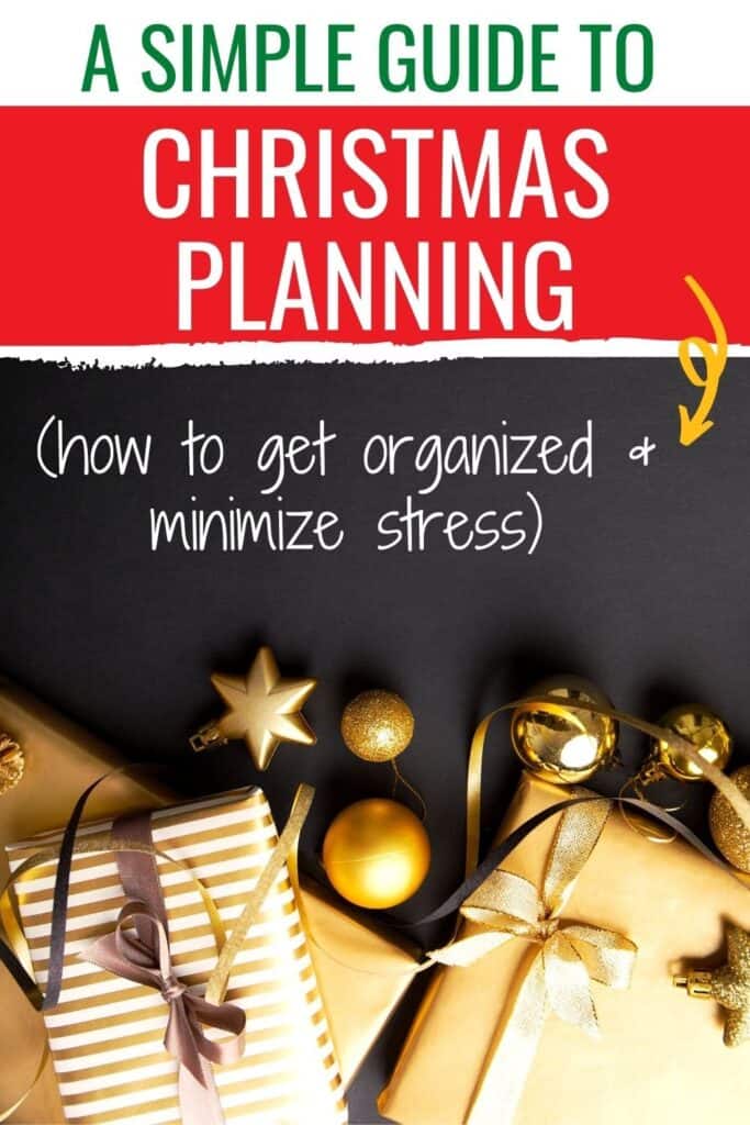 Christmas planning tips 