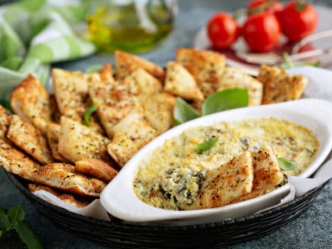 Image for Fresh Spinach Artichoke Hot Dip Recipe