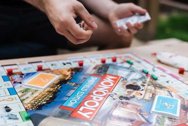monopoly boardgame new years eve for families idea