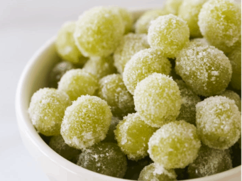 Image for Sugared Champagne Grapes Recipe