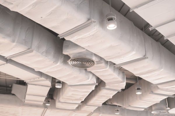 ductwork can be insulated to avoid wasting heat on unused areas such as crawl space
