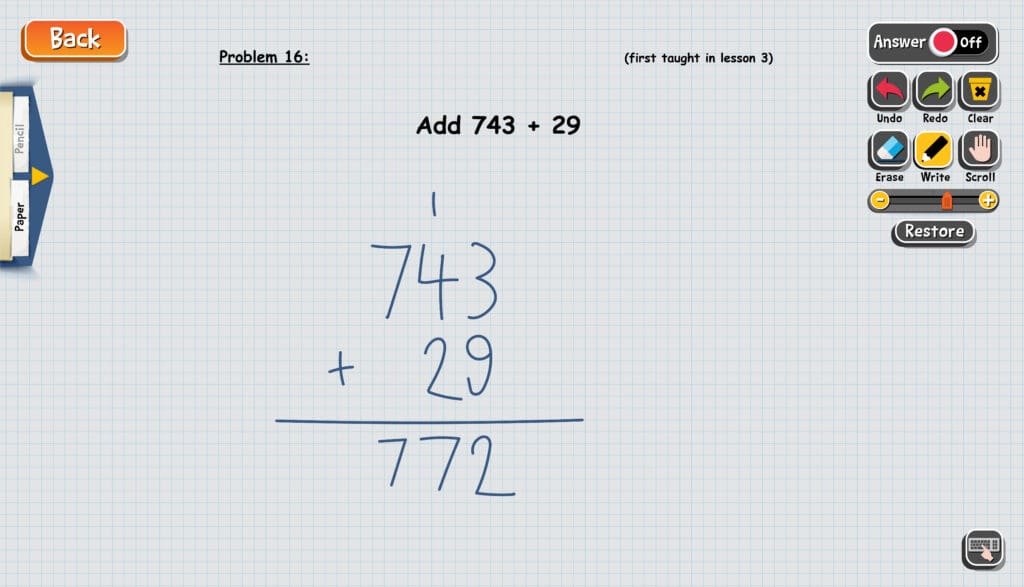 Scratchpad with Writing Teaching Textbooks 4.0