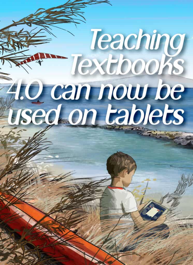 Teaching Textbooks 4.0 can now be used on tablets and offline