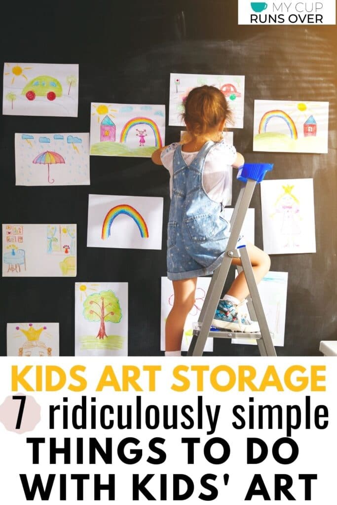 Kids Art Storage: What Can I Do with My Child's Artwork?