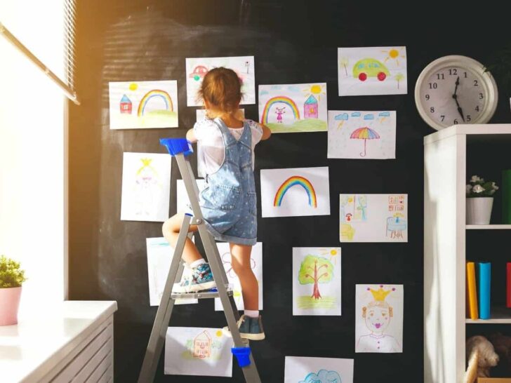 Kids Art Storage: What Can I Do with My Child’s Artwork?