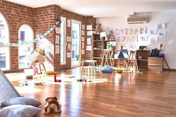 large homeschool room idea