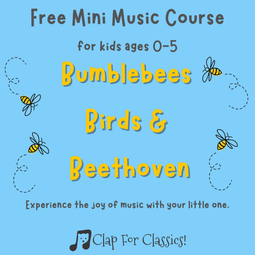Free Mini Music Course: Bumblebees, birds, and beethoven
