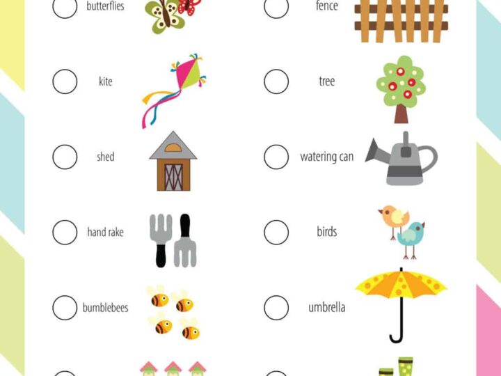 Image for Spring Scavenger Hunt For Kids