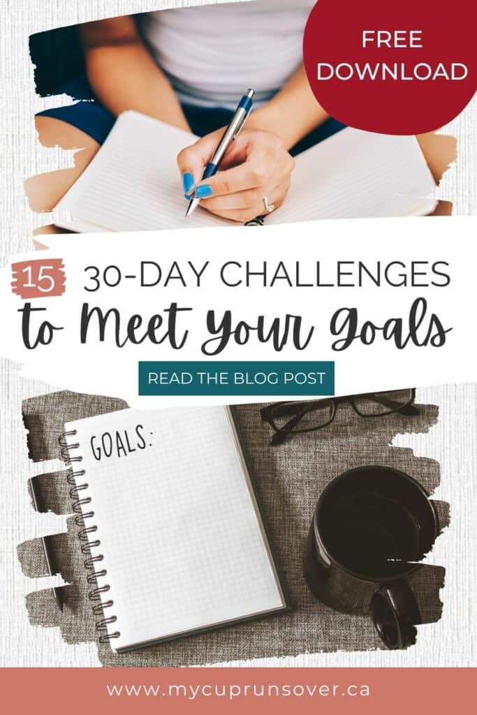 15 30-day challenges to meet your goals