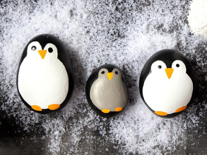 Image for Penguin Painted Rocks