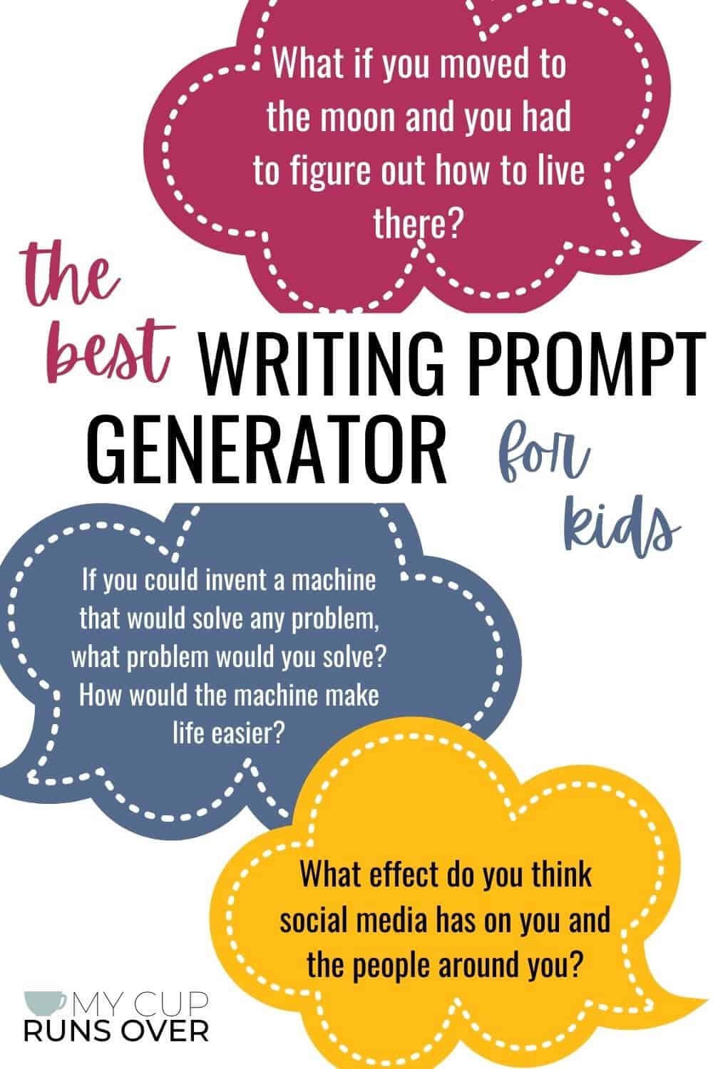 Writing Prompt Generator For Kids Creative And Non Fiction Prompts