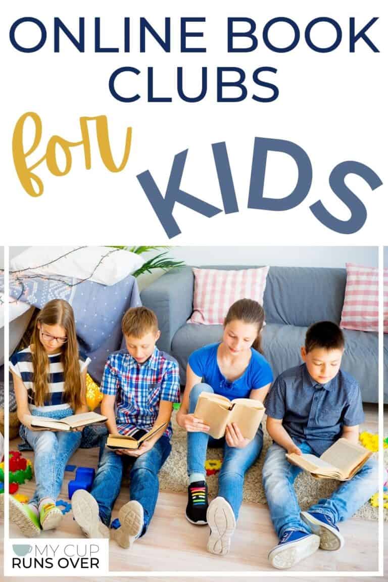 Online Book Clubs for Kids (Perfect for Homeschoolers) - My Cup Runs Over