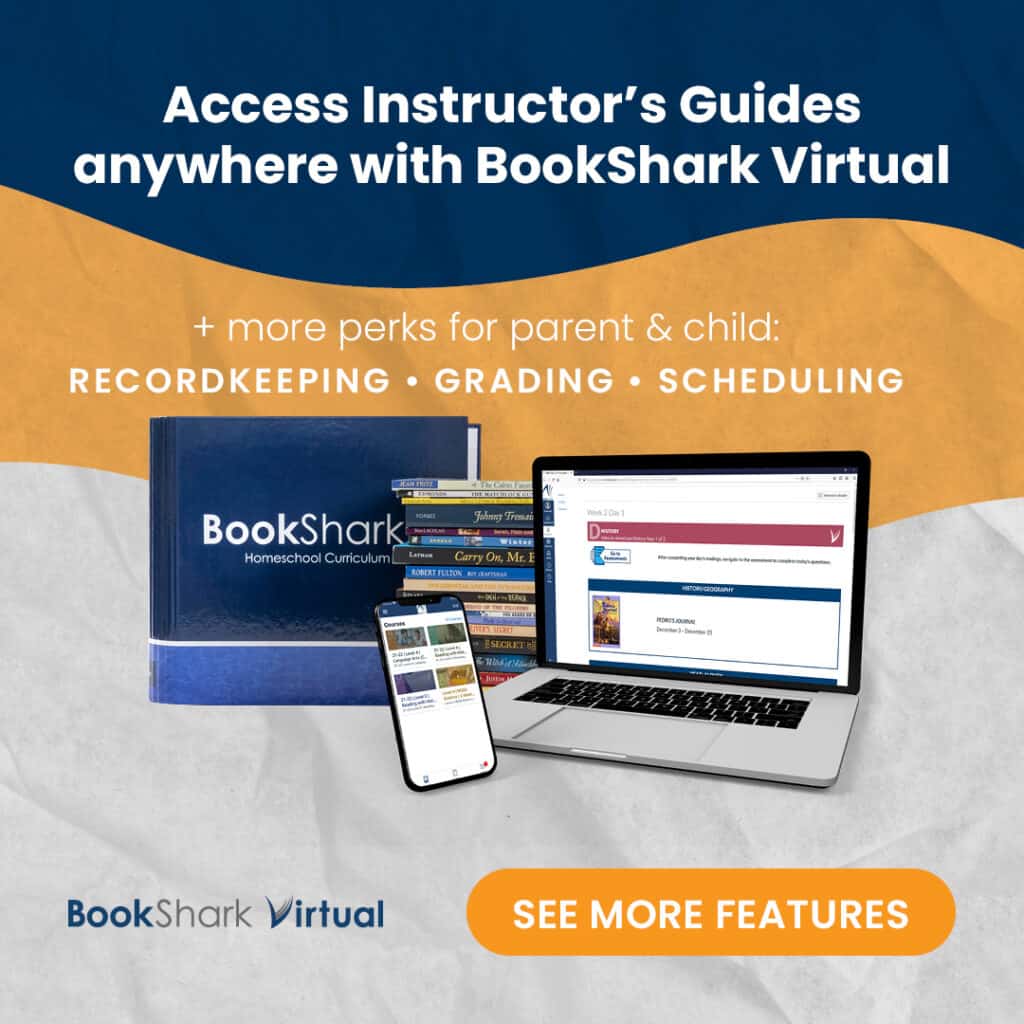 BookShark Virtual: Access Instructor's Guides anywhere 