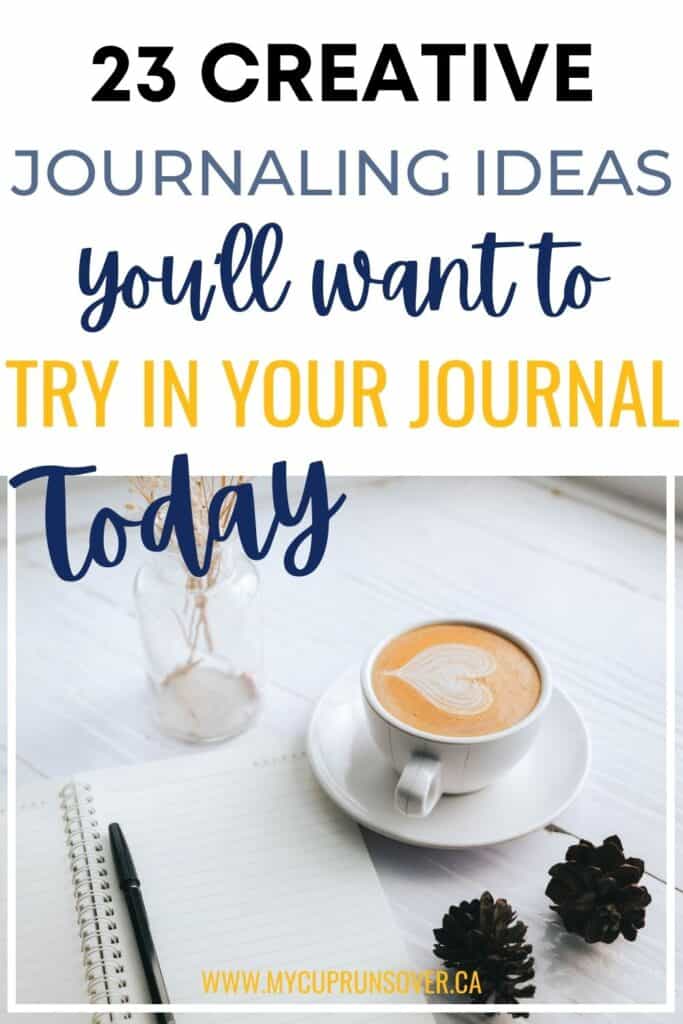 10 Ideas for your Creative Journal