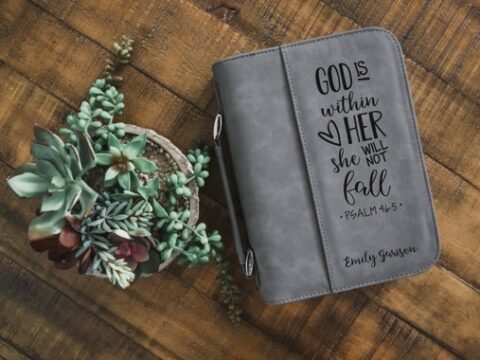 Image for Customized Engraved Bible Covers