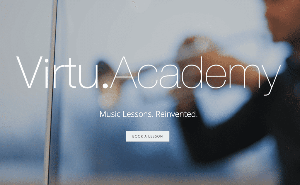 Vitru.Academy. Music Lessons. reinvented.