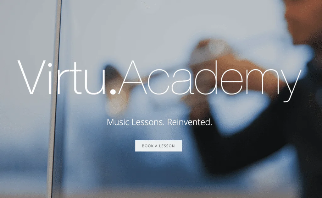 Vitru.Academy. Music Lessons. reinvented.