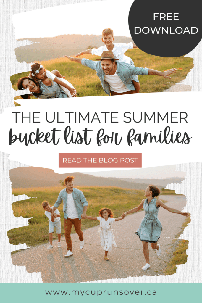 Summer Bucket List for Families