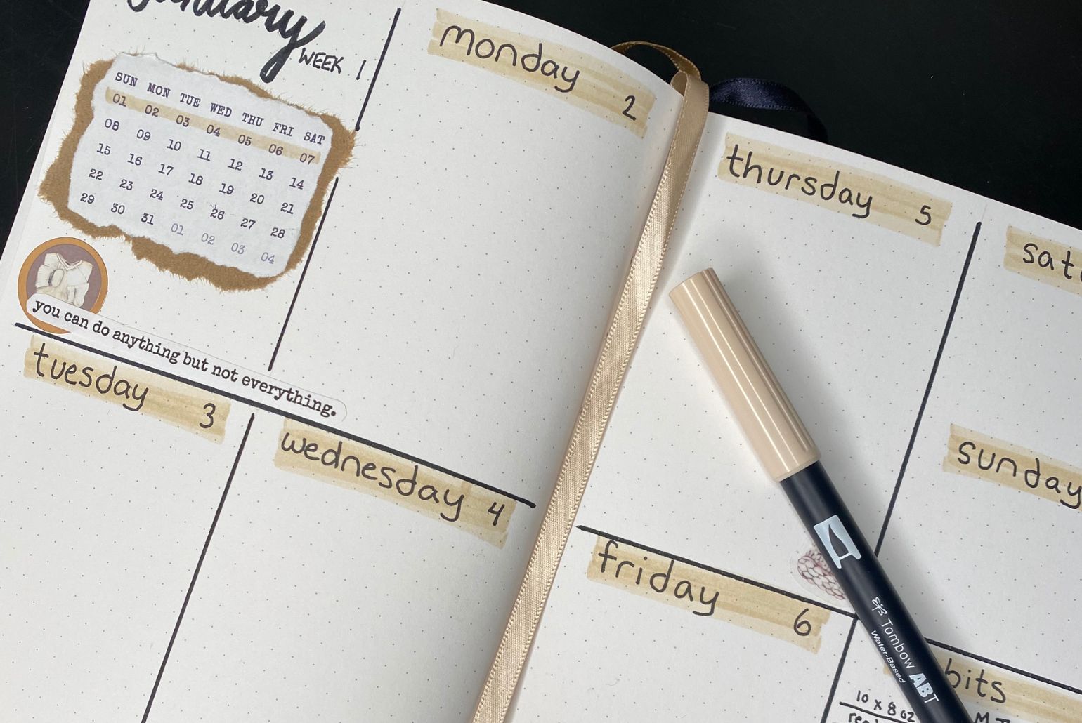 32 Minimalist Bullet Journal Weekly Spread Ideas for 2023 – Post Centre