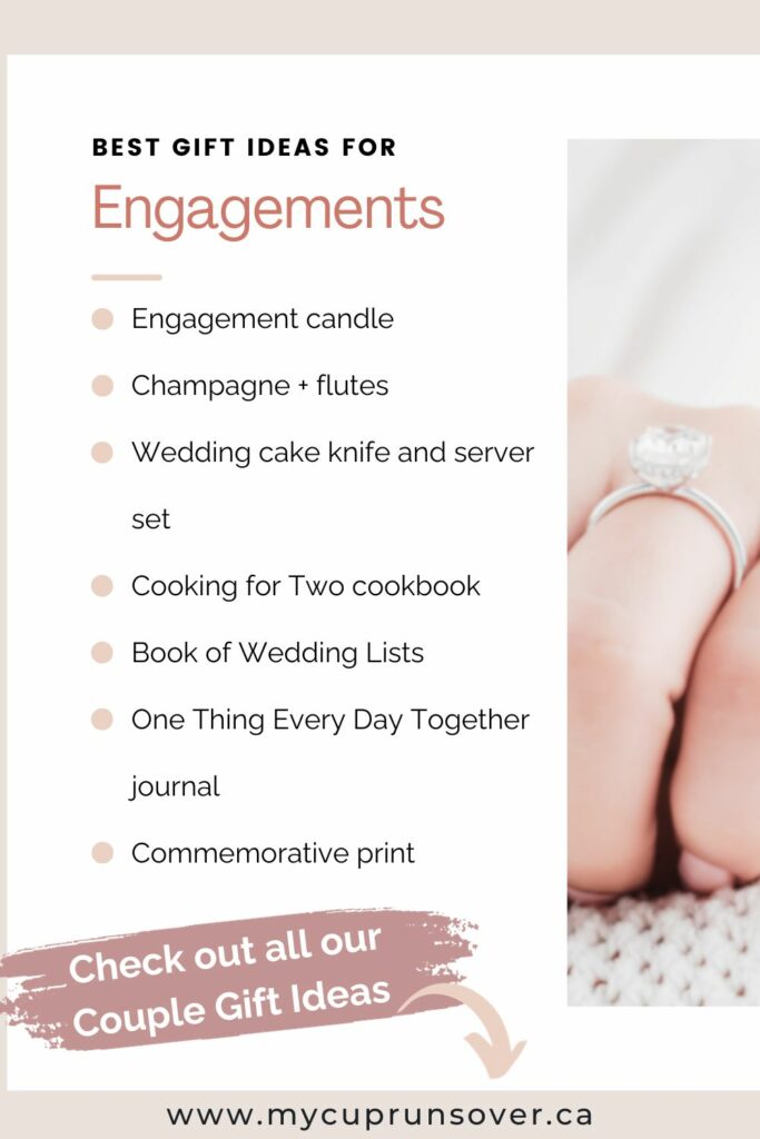 best couple gift ideas for engagements
