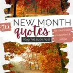70 New Month Quotes for Motivation, Inspiration and Action