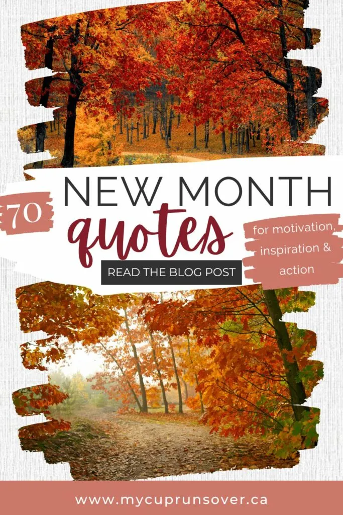 70 Beautiful New Month Quotes for Motivation, Inspiration, and Action